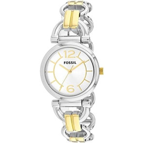 Uhrenarmband Fossil BQ1603 Stahl Zweifarbig 18mm